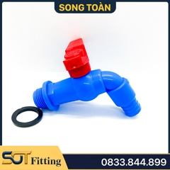 Vòi xả nước tay gạt 2 chiều xoay 180 độ - Bằng Nhựa