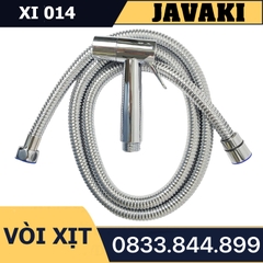 Vòi Xịt JV04 Hợp Kim Mạ Crom Gắn Bồn Cầu Bệt Vệ Sinh - Thương Hiệu JAVAKI