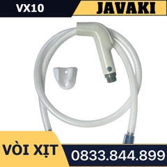 Vòi Xịt VX10 Xoay 360 Độ Bằng Nhựa Gắn Bồn Cầu Bệt Vệ Sinh - Thương Hiệu JAVAKI