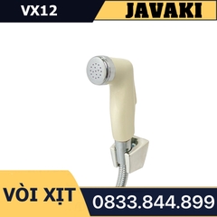 Vòi Xịt VX12 Tay Chìm Nhựa Gắn Bồn Cầu Bệt Vệ Sinh - Thương Hiệu JAVAKI