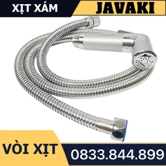 Vòi Xịt Xám Mờ Hợp Kim Gắn Bồn Cầu Bệt Vệ Sinh - Thương Hiệu JAVAKI