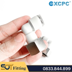 XPLF | CONG 90 ĐỘ REN TRONG NỐI ỐNG 1 CHẠM - PNEUMATIC TUBE FITTINGS