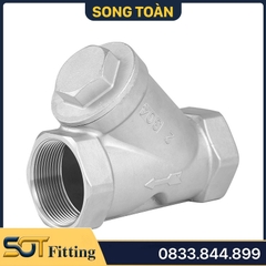 Y Lọc Ren Inox 304, Van Lọc Ren Chữ Y Inox SUS 304