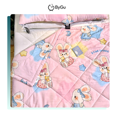 Mền/ chăn chần và gối Lụa Tencel ByGu cho bé - 042