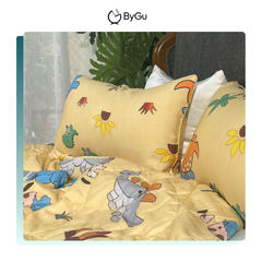 Mền/ chăn chần và gối Lụa Tencel ByGu cho bé - 041