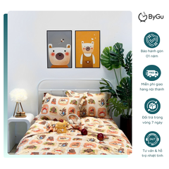 Mền/ chăn chần Lụa Tencel ByGu cho bé - 035