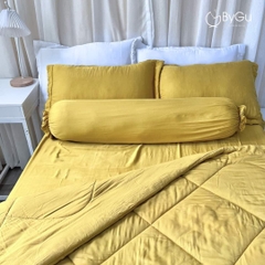 Bộ drap & áo gối lụa Tencel Solid ByGu (4 món)