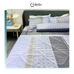 MODERN BLUE PLAID - TCD124
