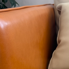 Sofa phòng khách SF20 - Da PU mầu da bò sáng, phong cách sang trọng