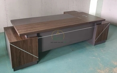 Bàn giám đốc 2m hai tủ MOKUZAI - MK202
