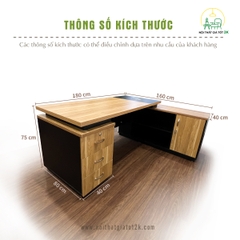 Bàn Giám Đốc Kenzo - KE001