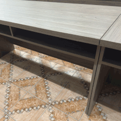 Bàn họp BHL04 – Gỗ MFC phủ melamin màu xám 2862 | Nội Thất giá tốt 2K