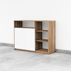 Tủ Pantry 003 140cm Nội Thất 2K – Tủ Bếp Có Ngăn Mở Tiện Lợi