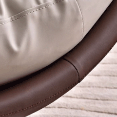 Ghế thư giãn GTG001 –  Đệm da màu cam xoay 360 chống bám bẩn | Nội Thất giá tốt 2K