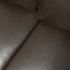 Sofa Da Cleo SF034 – Bộ sofa màu nâu cafe đậm ( cleo 012 ) + 1 bàn trà | Nội Thất giá tốt 2K