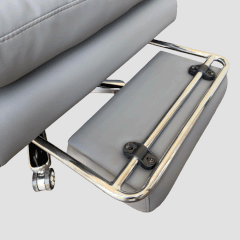 Ghế Giám Đốc GD014 - Da Pu màu xám xanh | Nội Thất giá tốt 2K