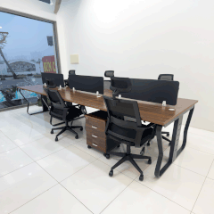 Cụm bàn làm việc 6 người Atlas AL6