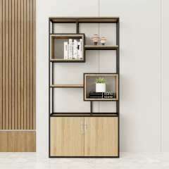 Kệ Trang Trí KG031 - 100cm x 30cm x 200cm màu vàng 388