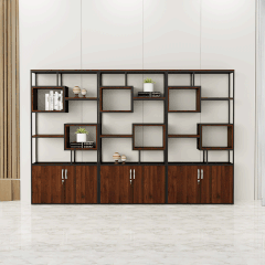 Kệ Trang Trí KG031 - 100cm x 30cm x 200cm màu nâu