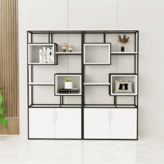 Kệ Trang Trí KG031 - 100cm x 30cm x 200cm màu trắng