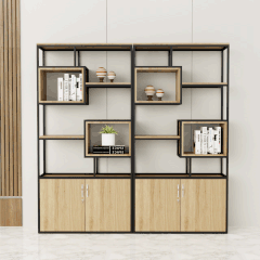 Kệ Trang Trí KG031 - 100cm x 30cm x 200cm màu vàng 388