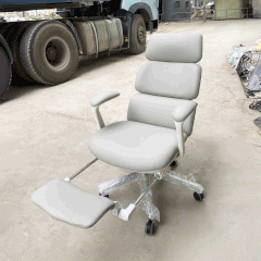 Ghế Giám Đốc GD0234 - Da PU màu ghi sáng | Nội Thất giá tốt 2K