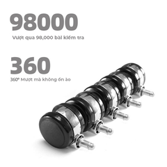 Ghế Giám Đốc GD103 - Da PU màu trắng be | Nội Thất giá tốt 2K