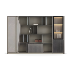 Tủ giám đốc TGD042 - 2m4 gỗ MFC phủ melamin | Nội Thất giá tốt 2K