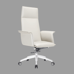 Ghế Giám Đốc GD103 - Da PU màu trắng be | Nội Thất giá tốt 2K