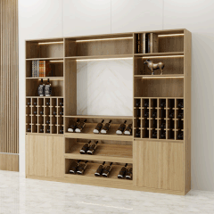 Tủ rượu TR001 - Gỗ mfc phủ melamin màu vàng 388 | Nội Thất giá tốt 2K