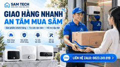 Bình Nóng Lạnh Chính Hãng Giá Tốt – Ariston, Rossi, Renova Tại Sam Tech