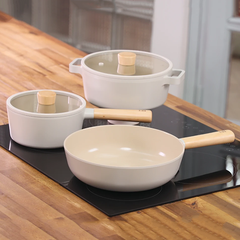 Bộ nồi chảo 3 món Neoflam Fika Hàn Quốc