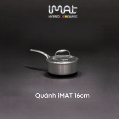 Bộ 6 nồi chảo inox iMAT Hybrid - Lựa chọn 2