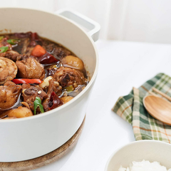 Nồi cỡ trung Neoflam Fika Hàn Quốc 24cm dung tích 3.8l