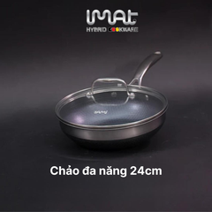 Bộ 6 nồi chảo inox iMAT Hybrid - Lựa chọn 2