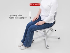 Ghế chỉnh dáng ngồi đúng chân xoay Roichen WOW