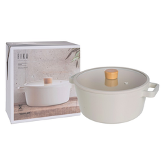 Nồi cỡ trung Neoflam Fika Hàn Quốc 24cm dung tích 3.8l