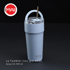 Ly/Cốc Imat Tumbler Inox Giữ Nhiệt Quai Xách Inox 304 Dung Tích 710ml|900ml