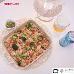 Chảo nướng Neoflam Fika 28cm Hàn Quốc