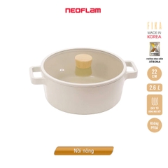 Bộ quánh 18cm & nồi nông 22cm Neoflam Fika Hàn Quốc