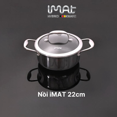 Bộ 6 nồi chảo inox iMAT Hybrid - Lựa chọn 2