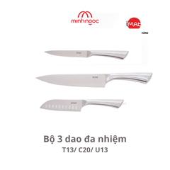 Bộ 3 Dao IMAT Đa Nhiệm Cán Thép