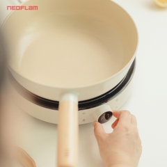 Bộ chảo sâu đa năng 26cm & bếp từ đơn Neoflam Fika Hàn Quốc