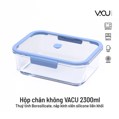Bộ 8 Hộp Thủy Tinh Chân Không Vacu Seal