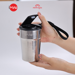 Cốc Ủ Nhiệt Titan iMat Cao Cấp 2 dung tích 380ml| 500ml