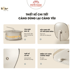 Nồi Lẩu Bear 2 Ngăn SB-NL60U Dung Tích 6L