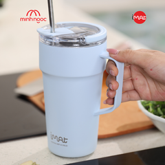 Ly Tumbler Imat Inox 304 Giữ Nhiệt 710ml |900ml Có Tay Cầm