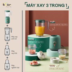 Máy xay 3 in 1 đa năng Bear BL-B10V2