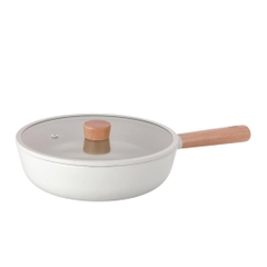 Bộ 3 món: nồi nông 22cm và chảo đa năng 18 - 26cm Neoflam Fika Hàn Quốc