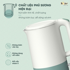 Bình đun nước siêu tốc Bear ZDH-Q17B1